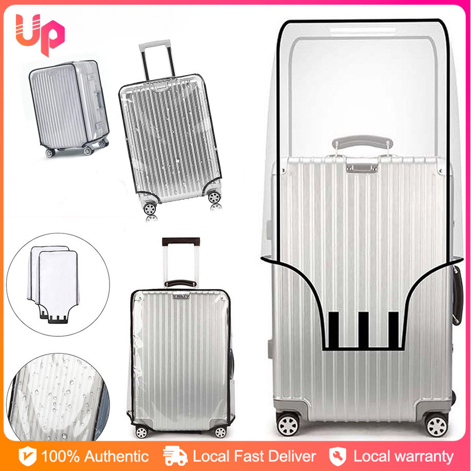 Transparent Luggage Cover DustProof Waterproof PVC Trolley Suitcase Cover durable Travel Case Cover