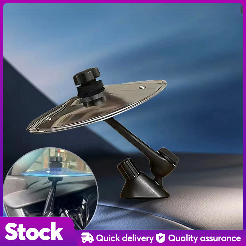 (Local Seller) Car Vent Cymbal – Clip-On Mini Drum for Musical Road Trips, Gold/Silver Alloy