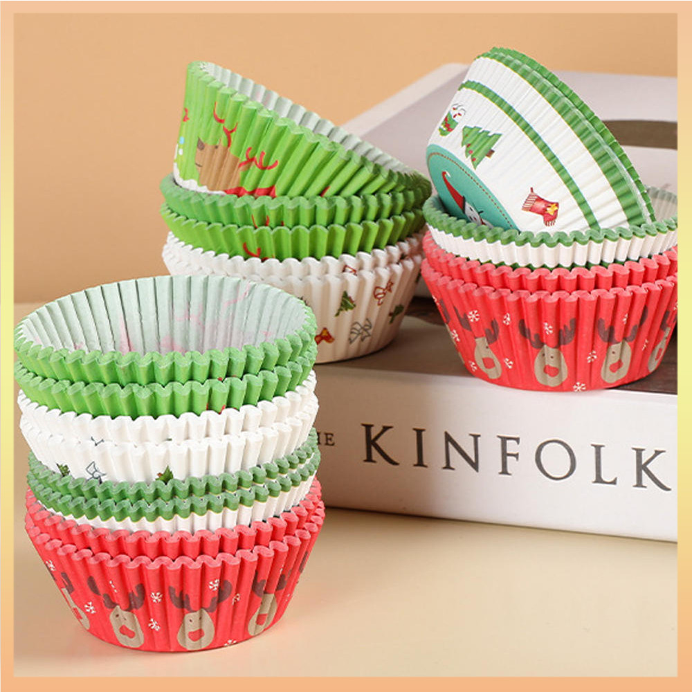 400-Pack Tulip Shaped Cupcake Liners – Bulk Baking Cups For Muffins & Cupcakes