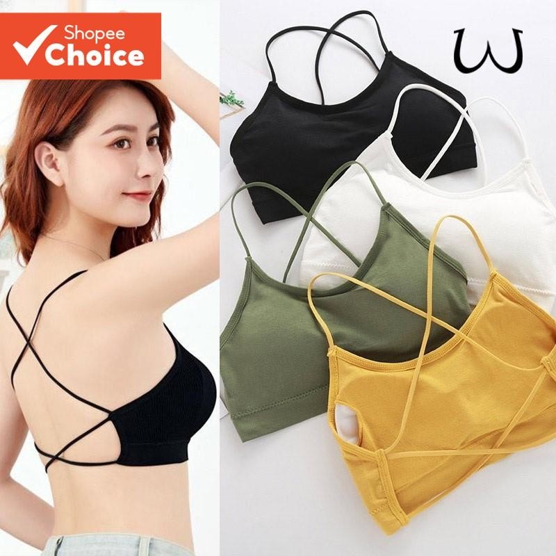 4Pcs Ports Bra Fitness / Shapewear Running Yoga Lingerie,Cross Back Bra,Seamless With Comfortable Cu