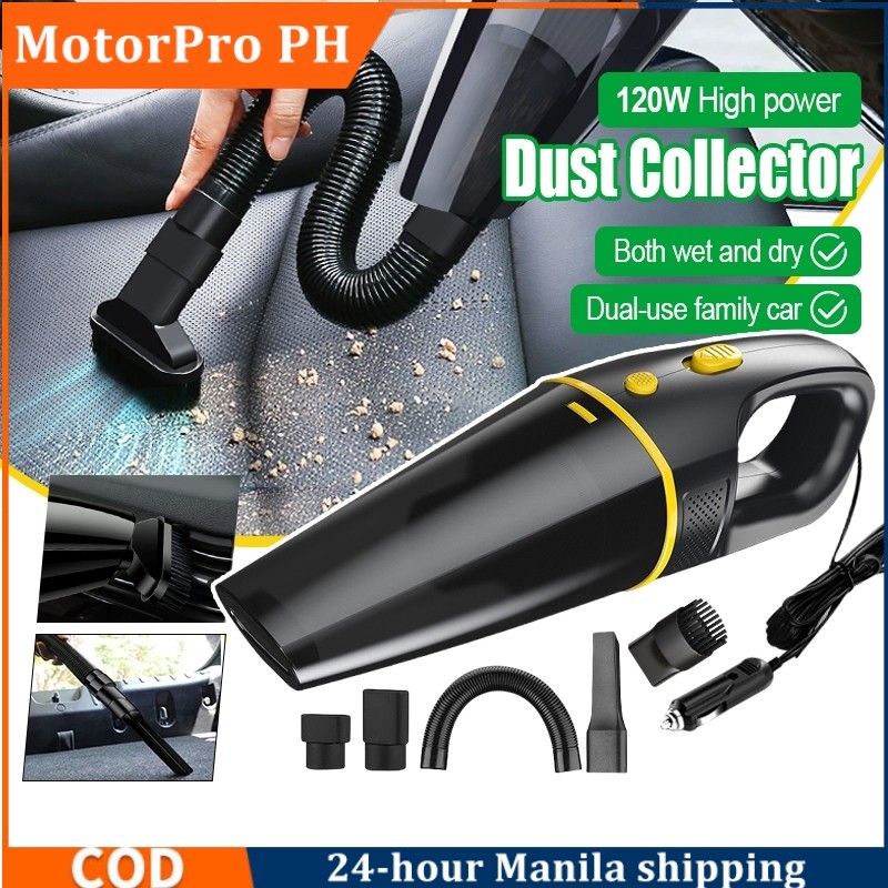 120W Car Vacuum Mini Wet and Dry Car Vacuum Portable Household High Power Car Vacuum Handheld Vacuum