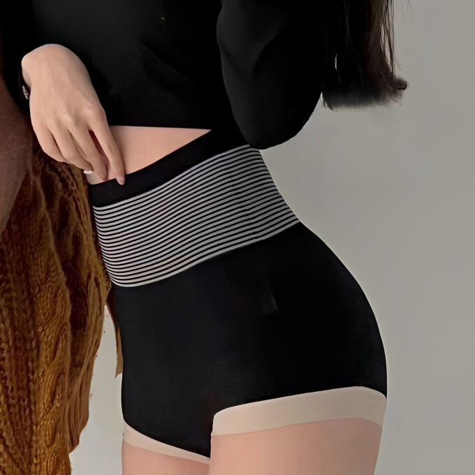 3/6PCS Women's High Waist Boxer Briefs Seamless Panties Safety Pant Abdomen Hip Lift【3-Day Delivery