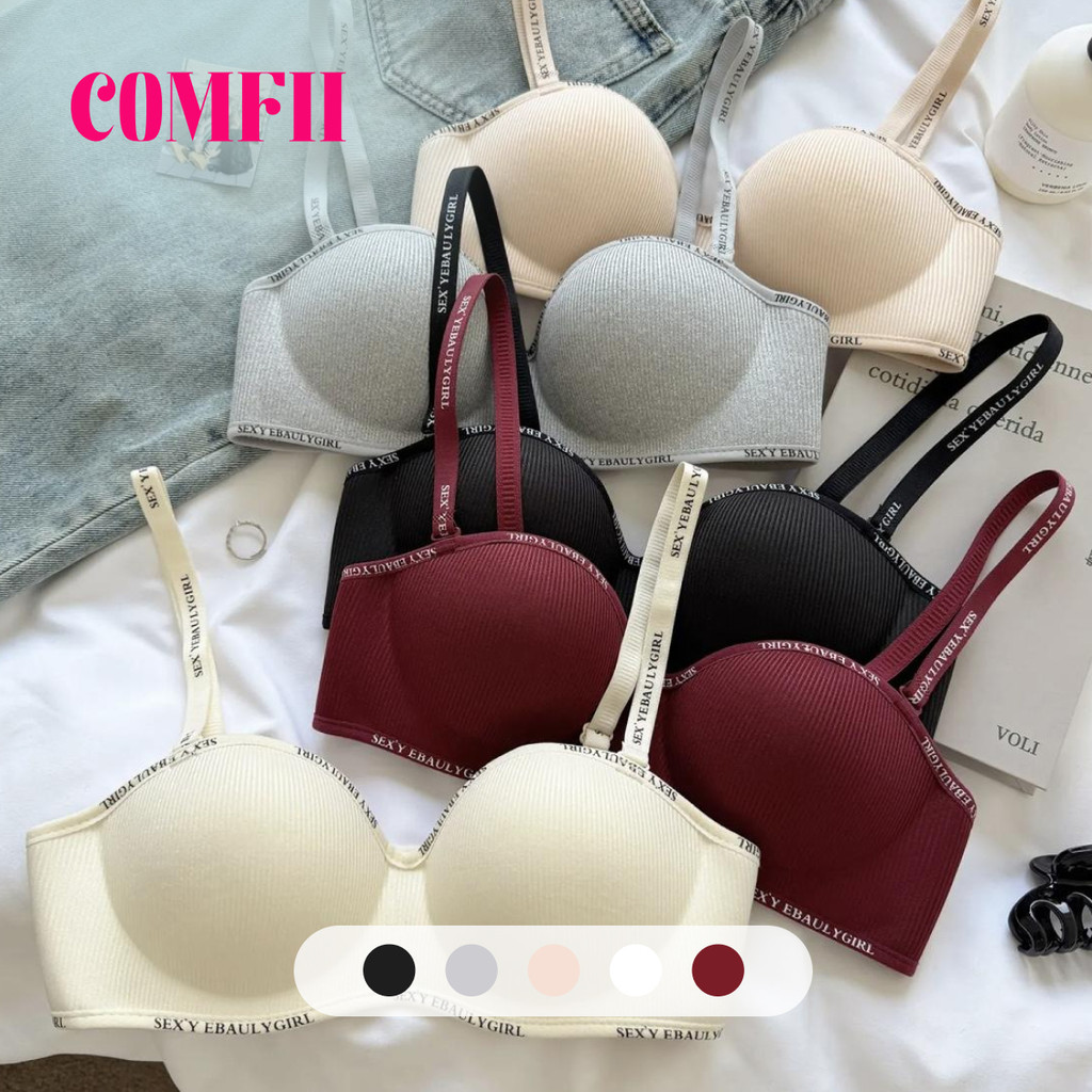 【Comfort Room】Traceless lingerie Women Gathering Show Large Without Steel Ring Soft Support Anti-sag