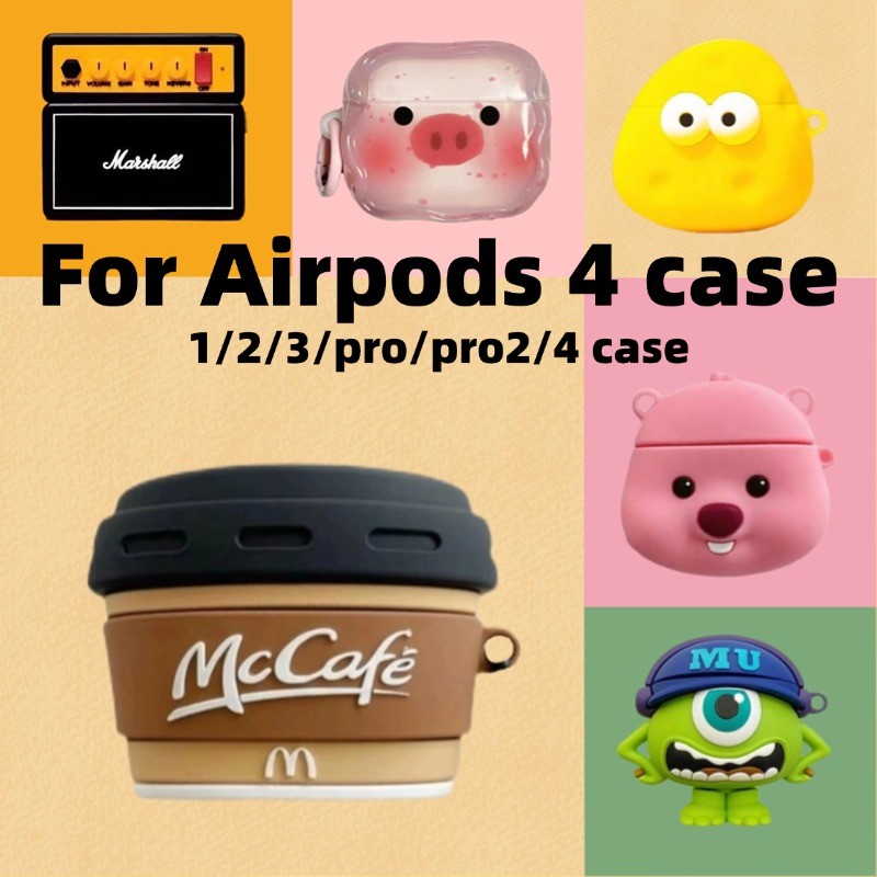 For AirPods pro 3 case/AirPods 4 case/airpods pro2 case /airpods pro cartoon case/ for AirPods Pro2/