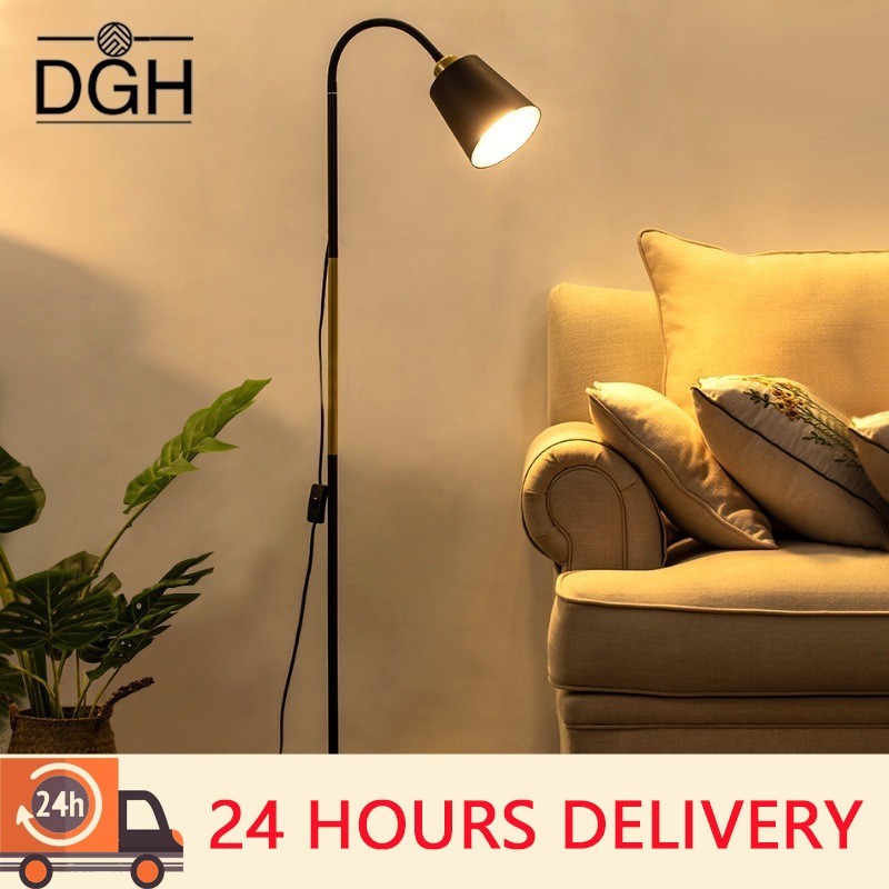 LED floor lamp warm light height floor lamp room floor lamp study light shade bedroom night light st