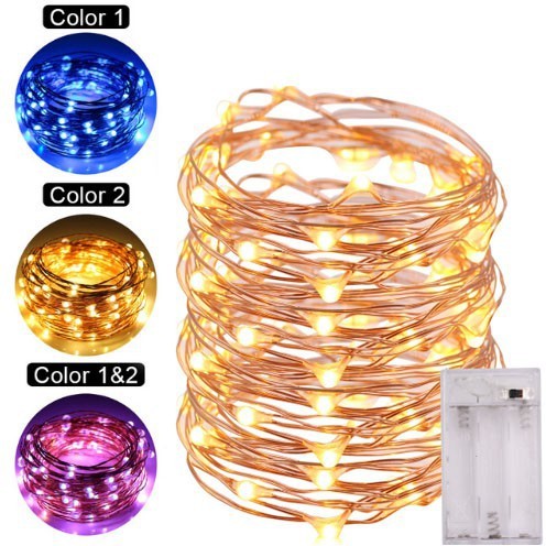 Christmas LED String light 1M 2M 3M LED Battery LED Light Copper Wire String Fairy Lights Wedding