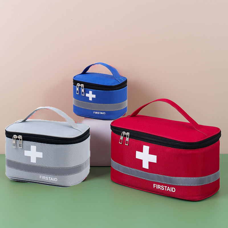 Portable First Aid Storage Bag Kit Outdoor Travel Rescue Medical Bag Family First Aid Kit