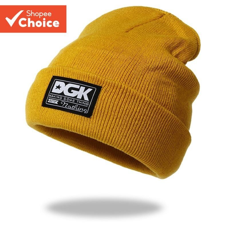 DGK Stretch Knit Beanie – Adjustable Brimless Winter Hat for Men & Women​