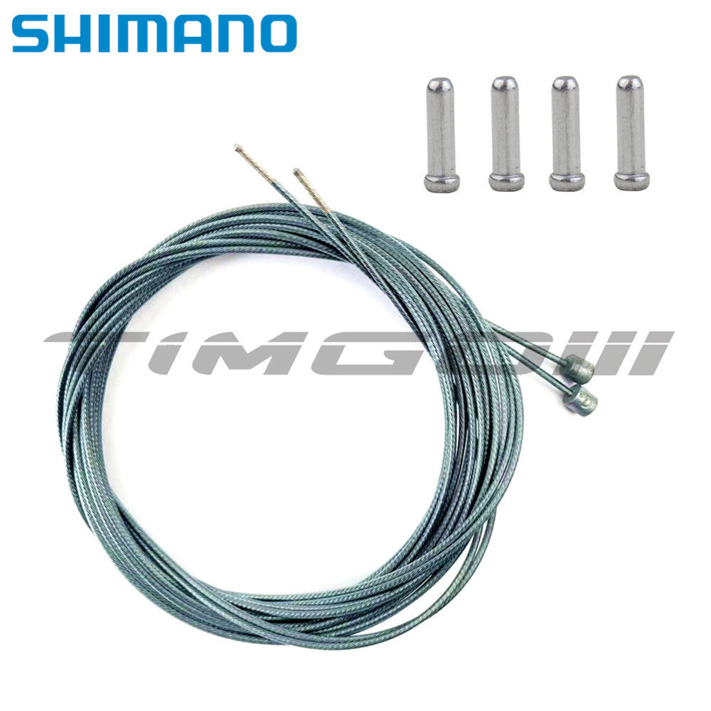 Derailleur Shimano Xanh Teflon thép không gỉ cho xe đạp gấp, dịch chuyển bánh răng với dây cáp bên trong