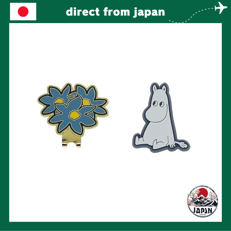 Bộ marker golf nam châm MOOMIN kèm kẹp – Thiết kế nhân vật dễ thương