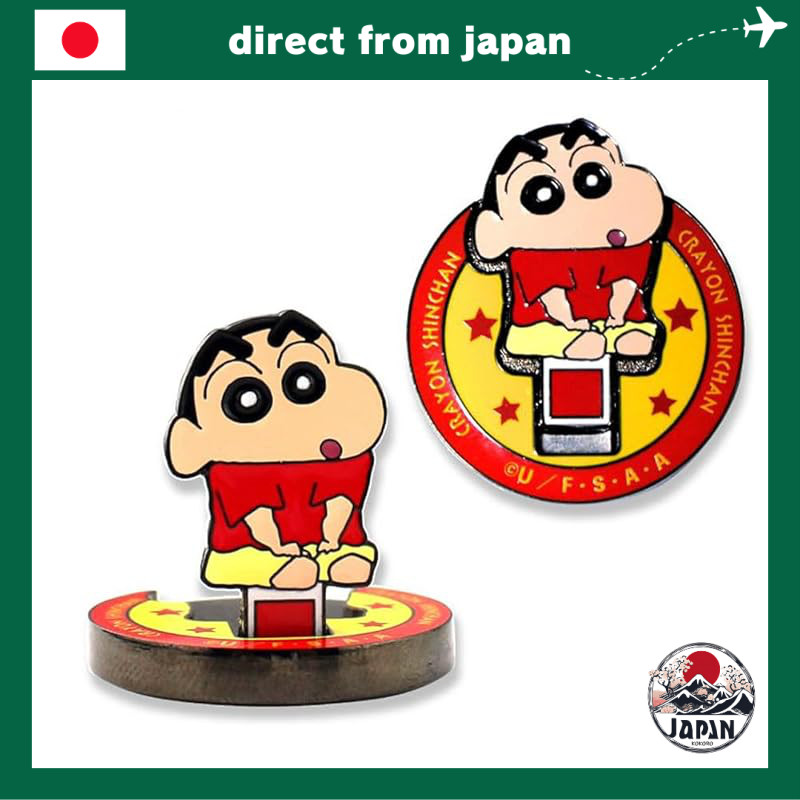Crayon Shin-chan Flip-Up Golf Marker – Marker golf nam châm độc đáo, thú vị để sưu tầm, làm quà tặng