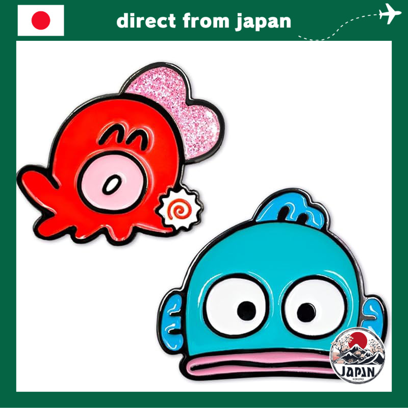 Marker bóng golf nam châm Sanrio Hangyodon – Kẹp mũ golf hình nhân vật dễ thương (HGM001)