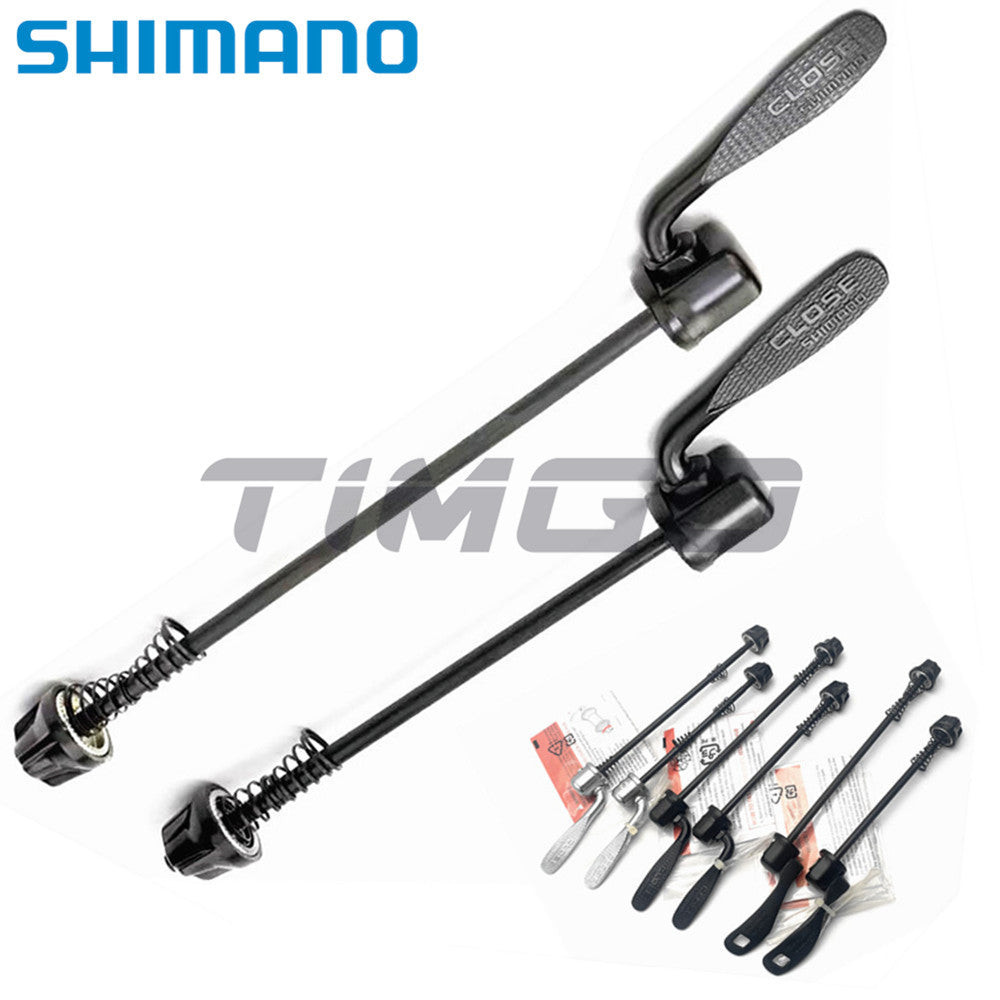 Shimano Xe Đạp Leo Núi Phía Trước Phía Sau Hub Phát Hành Nhanh QR Xiên Trước / Sau OLD 100mm / 135mm Thép Đen / Bạc