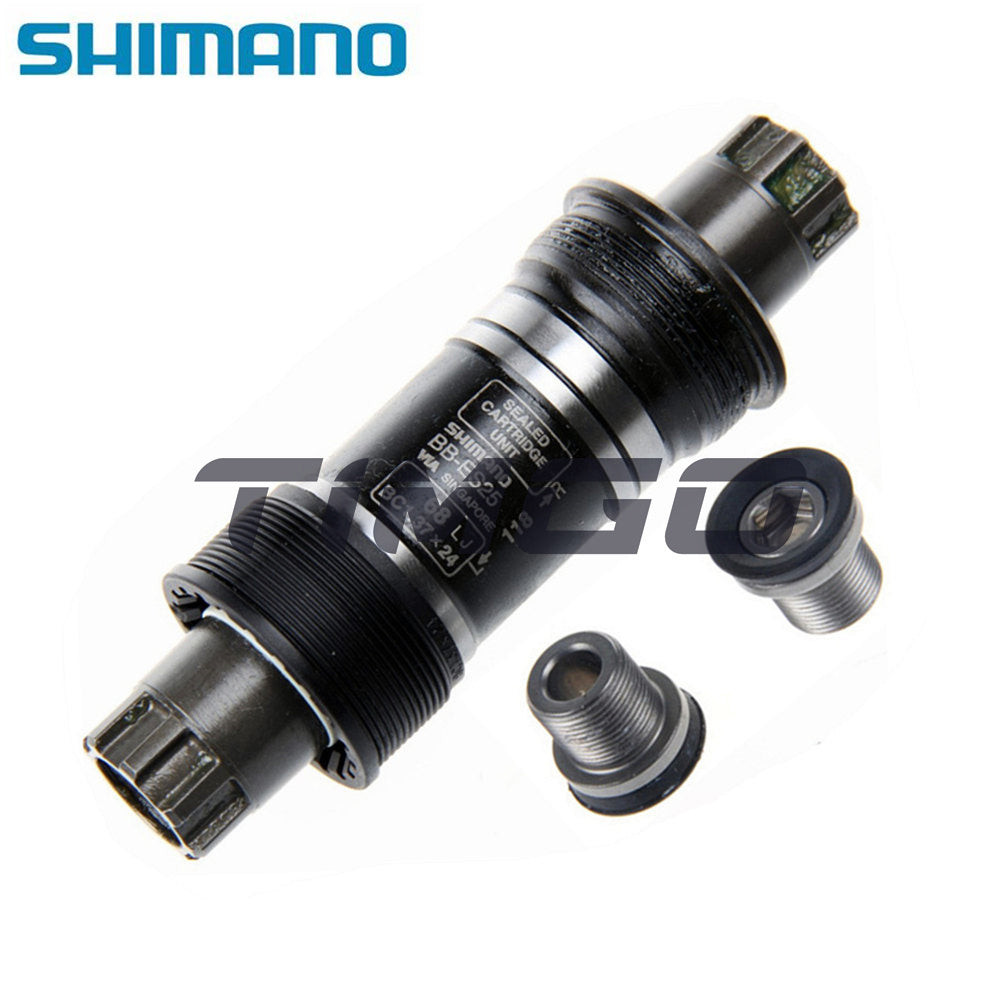Shimano BB-ES300 BB-ES25 Octalink V2 Giá đỡ đáy kín 68 × 113 / 118 / 121 / 126mm Chủ đề tiếng Anh BC1.37 "x 24T với 2 bu lông