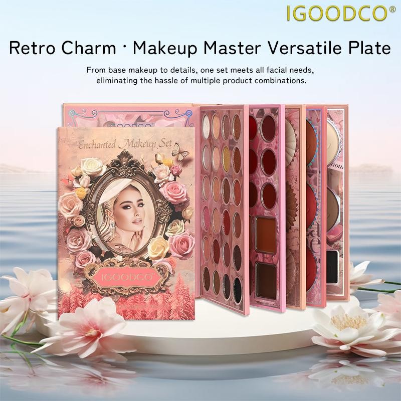IGOODCO（ IG3196）highlight 7 in 1 eye shadow board Valentine's Day birthday gift