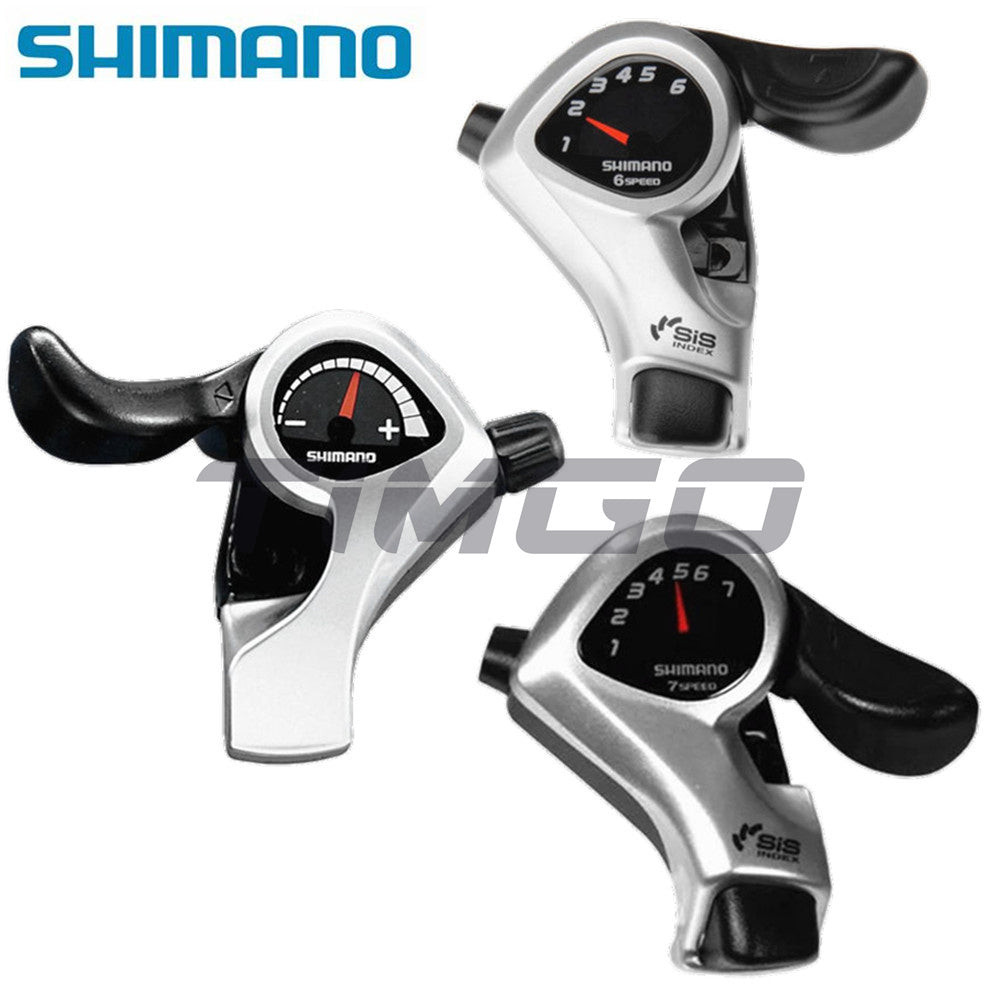 Xe đạp gấp leo núi Shimano Tourney MTB SL-TX50 3 × 6 / 7 tốc độ SIS Thumb Gear Shifter Kích hoạt đòn bẩy với cáp bên trong
