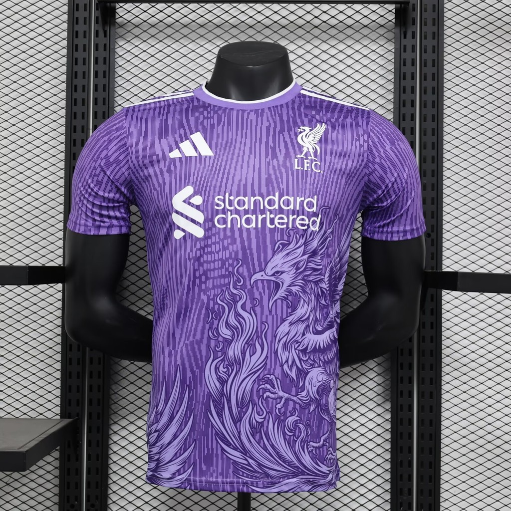 Liverpool away purple kit clearance
