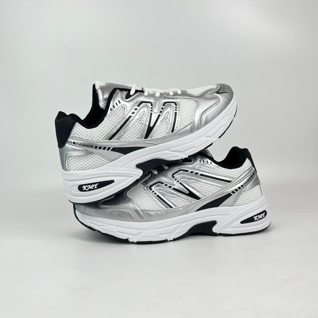 KMY Running shoes fashion korean design light weight flexible soft men running sneakers unisex sport