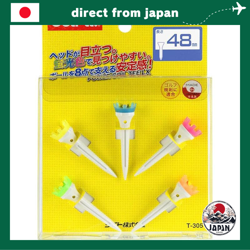 Tee golf LITE Light Power Coil Tee LX – Tee dẻo màu nổi dễ nhìn