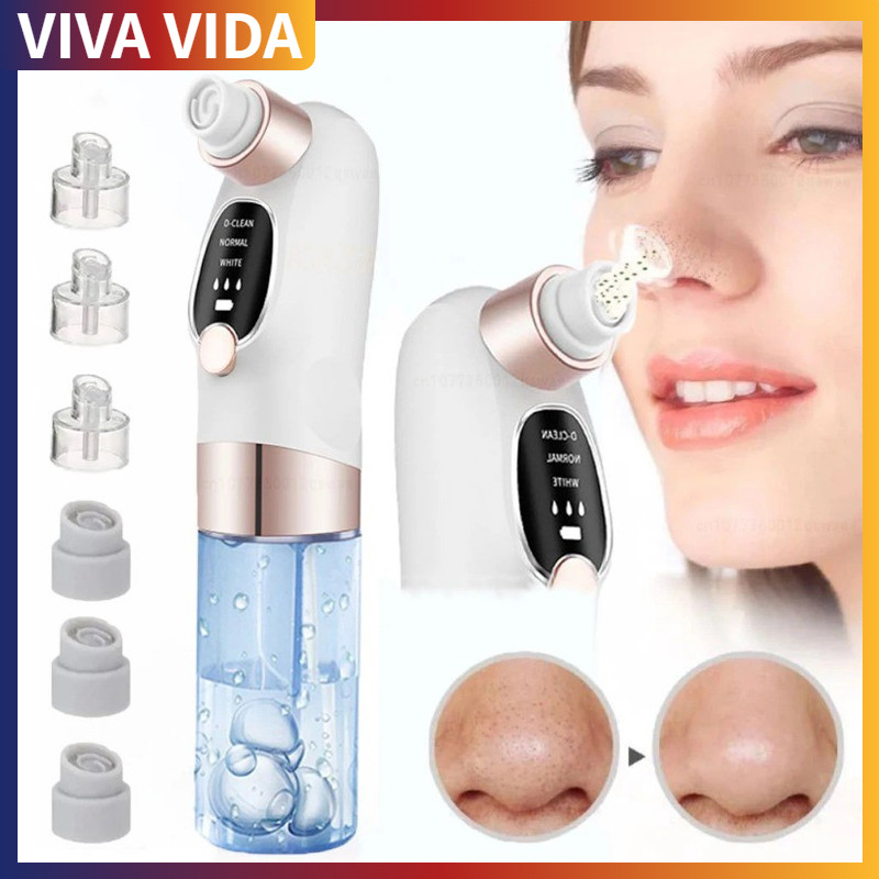 Blackhead Suction and Blackhead Suction Tool Vacuum Pore Blackhead Cleaner Blackhead and Acne Suction Tool Water Circulation Blackhead Vaccum Microcrystalline Vacuum Pore Blackhead Cleaner Tool