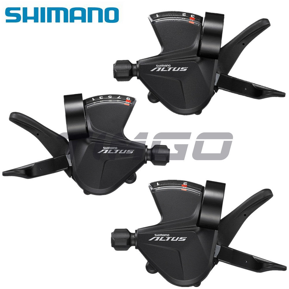 Shimano Altus SL-M2010 2 / 3x9 Tốc Độ MTB Xe Đạp Leo Núi Sang Số Kích Hoạt Đòn Bẩy Mới SL-M370 SL-M2000