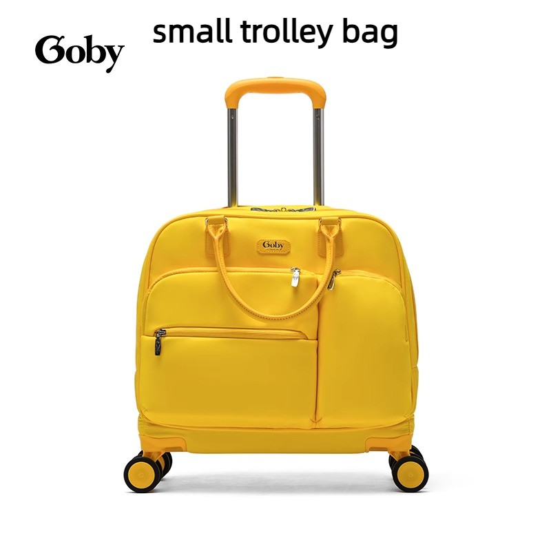 Goby Trolley Bag Small Lightweight Carrying Computer Handbag Dual-use Waterproof Travel Multi-pocket