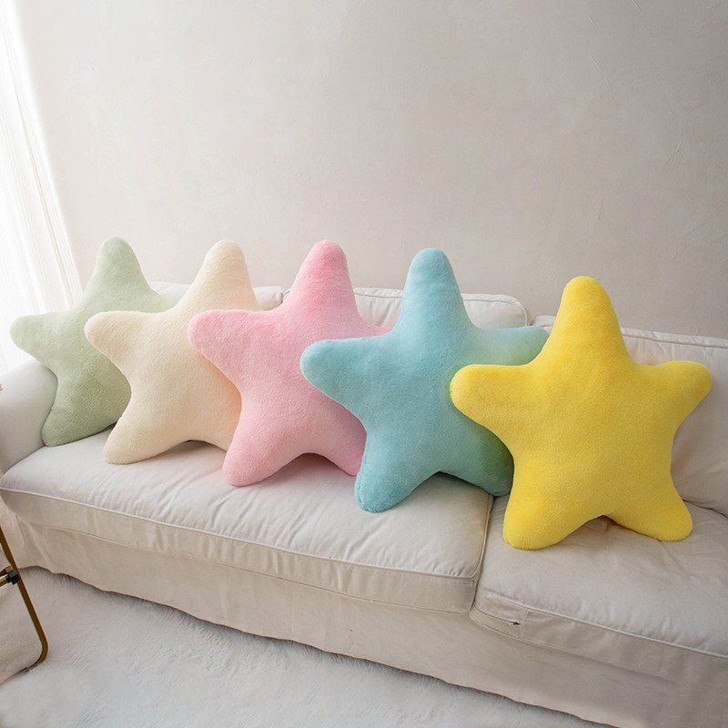 Star Shaped Pillow Decorative Star Pillow for Bed Soft Plush Throw Pillow Cute Plush Cushion for Kid