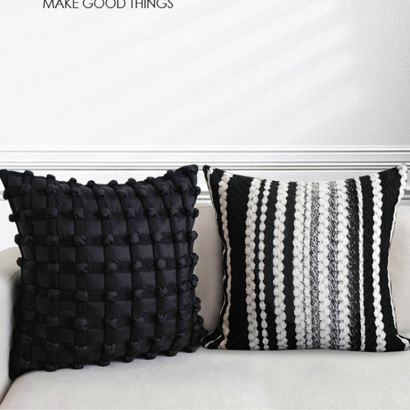 Office Lumbar Pillow Apartment Premium Living Room Pillow Cushion Model Room Sofa Pillow Decorative