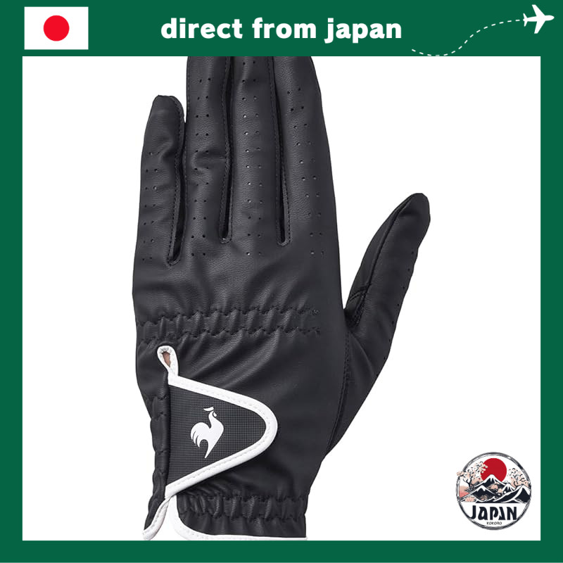 Le Coq Sportif Golf Men's All-Weather Synthetic Leather Golf Gloves for Right-Handed Players (Single Hand)