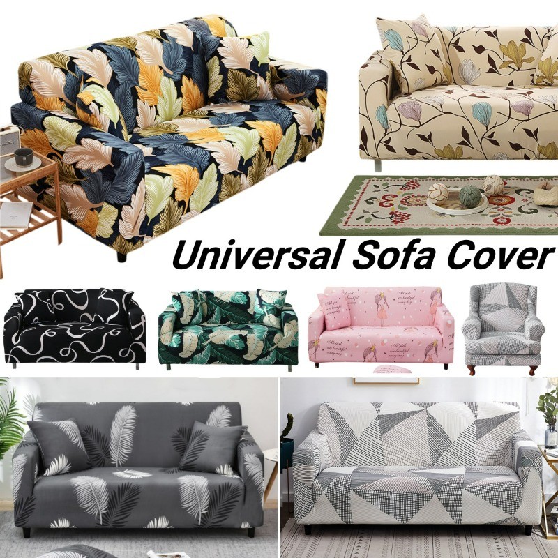 Universal Sofa Dust Cover 1/2/3/4Seater Sofa Protector Sofa Cover Couch Elastic Sofa Cushion Cover