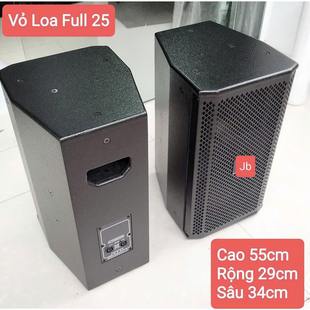 VỎ LOA FULL 25 NHẬP THÁI, 1BASS, 1 KÈN NHẬP KHẨU THÁI LAN - GIÁ 2 CHIẾC VỎ TẶNG KÈM BÔNG TIÊU ÂM