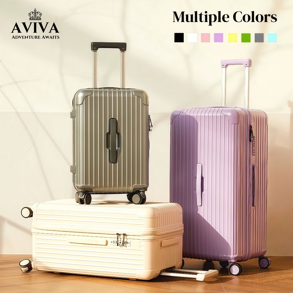 AVIVA Luggage, Large Capacity, For Travel Abroad, 20/32 Inch Fashion Travel bag, Barrel-shaped bag