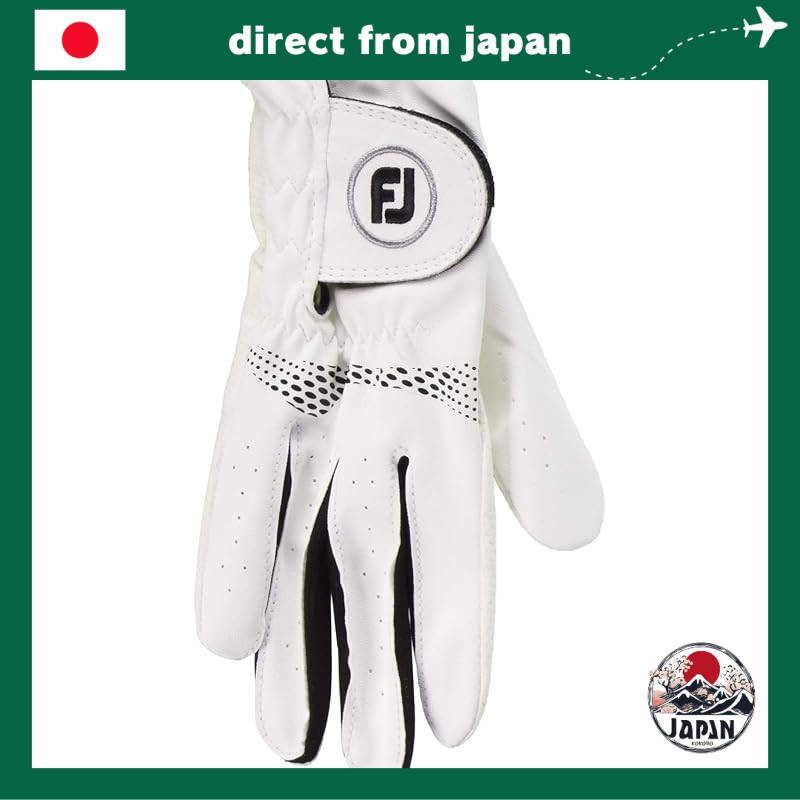 Găng Tay Golf Nam FootJoy Practex 2020 – Đeo Tay Phải (Cho Người Chơi Tay Trái), Màu Trắng