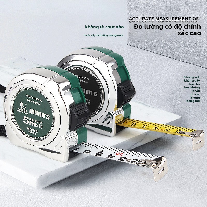 Thước công cụ đo băng thép mét Boutique cao cấp