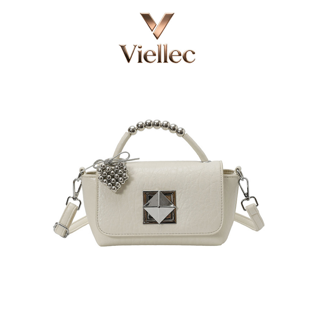 Túi Đeo Vai Viellec Châu Âu Niche Nữ Túi Messenger Tất Cả Trận Đấu Nhỏ Túi Vuông Cao Cấp Thời Trang Đi Lại Túi Tote