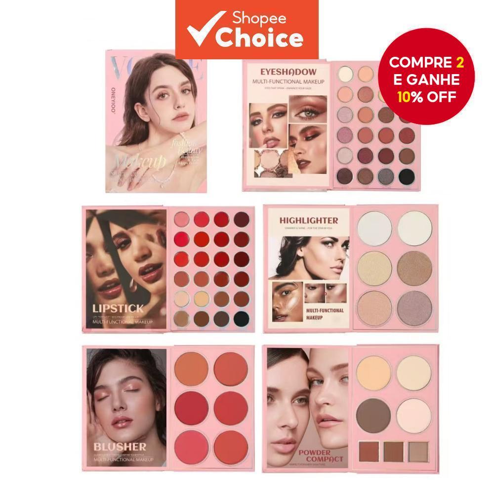Paleta De Maquiagem De 67 Cores E Conjunto De Sombras 3 Em 1-# ValueSet Para Iluminador , Blush Os O