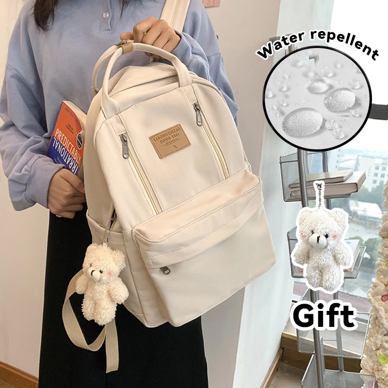 YoYo High-capacity junior school student nylon Korean Women's backpack a bag travel fashion#Y1199