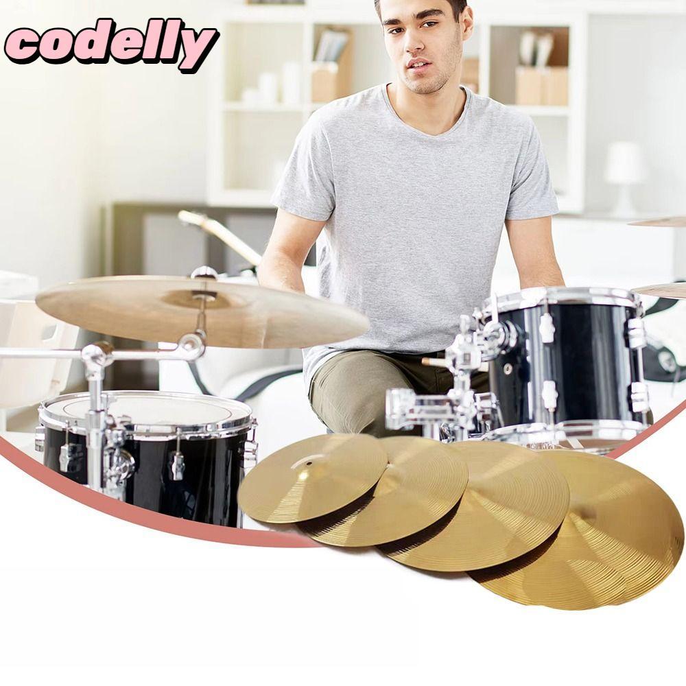 TABLEZO Splash Crash Hi-Hat Cymbal, Brass 6/8/10/12inch Drum Cymbals, Drum Set Cymbal Drum Parts Per