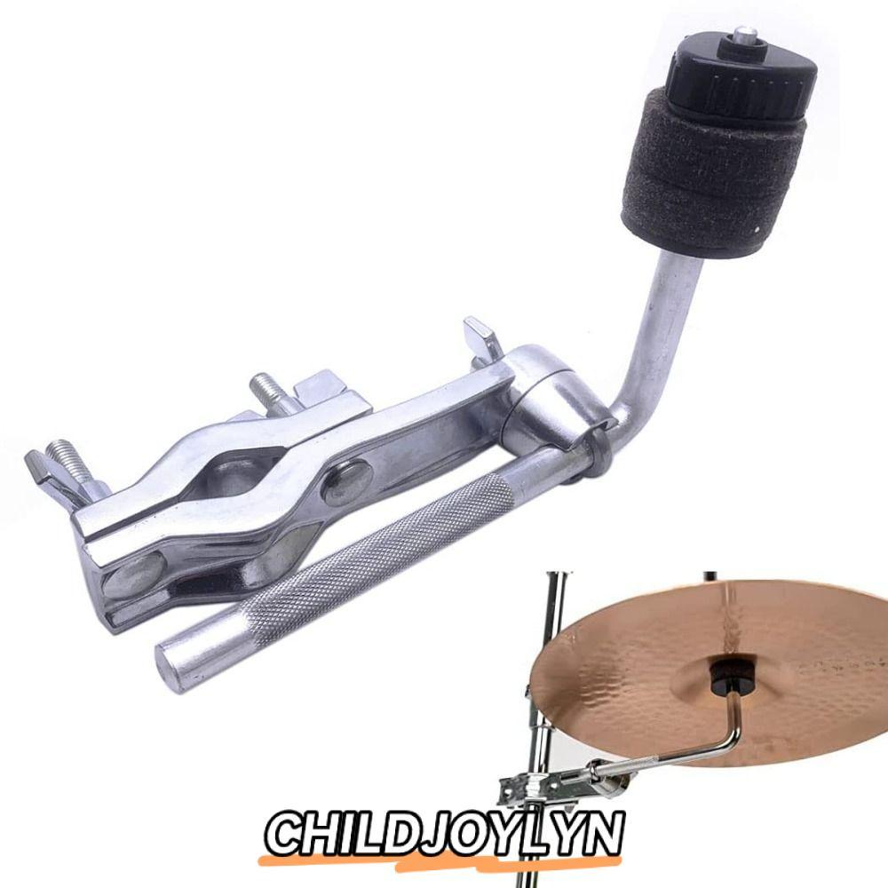 CHILDJOYLYN Cymbal Attachment Arm Clamp, Drum Accessories Metal Drum Stand Cymbal Clip, Medium Clamp