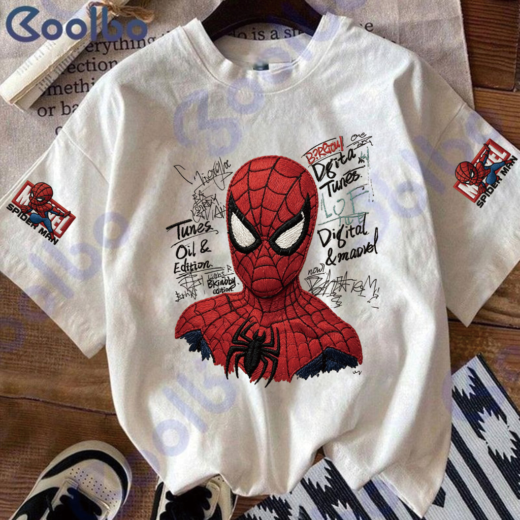 COD Coolbo Short-Sleeve T Shirt for Kid's Unisex with Fashion Printed Pattern, Versatile Loose
