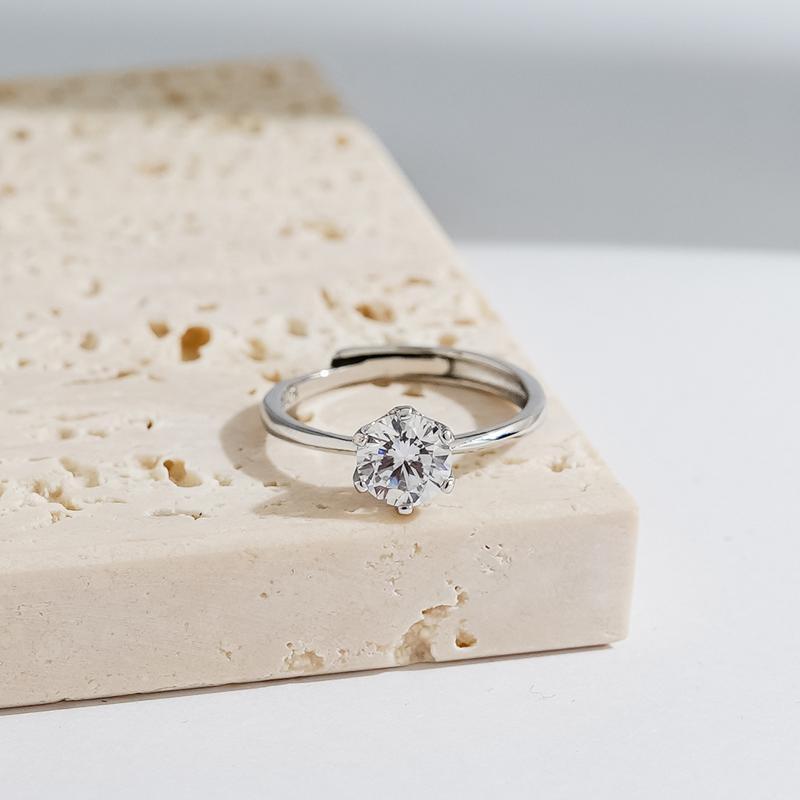 Nhẫn Nữ Đính Đá Lấp Lánh Sang Trọng Thiết Kế Nhỏ Gọn Đính Đá Tinh Xảo Chất Liệu Hợp Kim Cao Cấp Điều Chỉnh Linh Hoạt