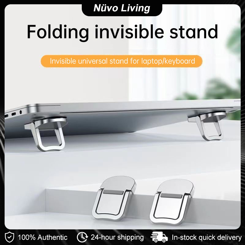A Pair Gizmo Laptop Stand for 15.6 Inches Laptop Universal Portable Mini Plastic Keyboard Stand