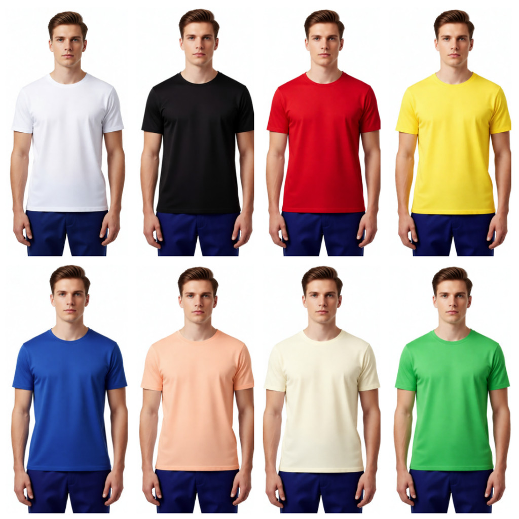 ACTIVE drifit t shirts Men & Women Unisex American size Plain Short sleeve top neck Round1