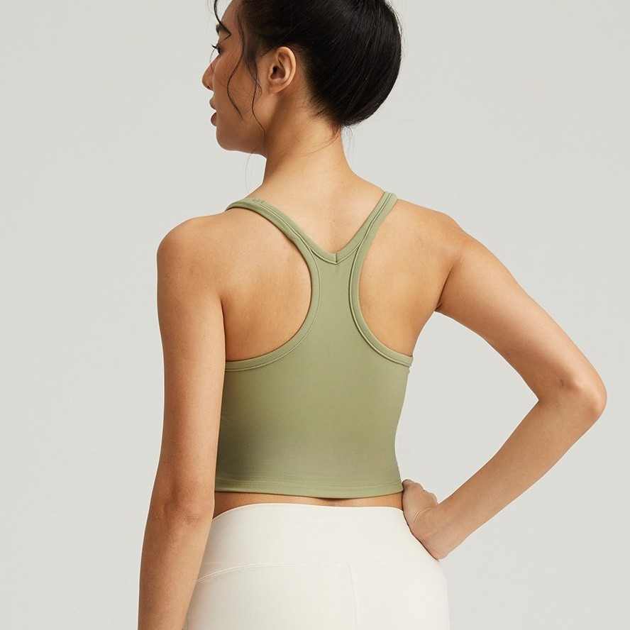 AirActive Leisure Women's Top Padded Racerback Breathable Sports Bra