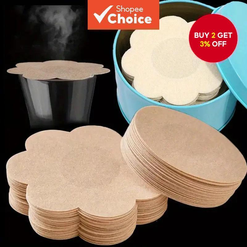 50/80Pcs Disposable Invisible Nipple Covers – Self-Adhesive Breast Patches for Women's Underwear