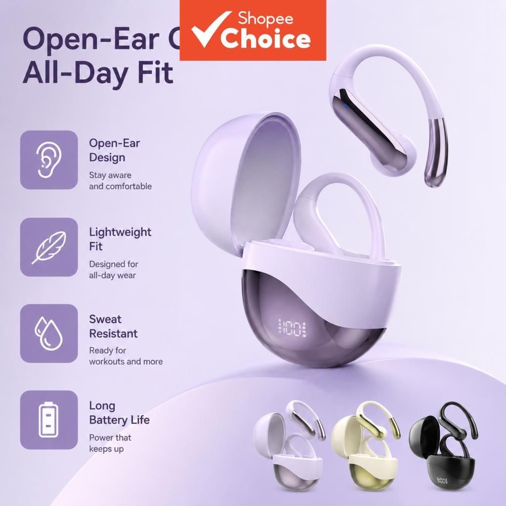 Earphones Leisure Travel Wireless Earsets Bluetooth Lightweight Carry Earbuds Vacation Trip Earpiece