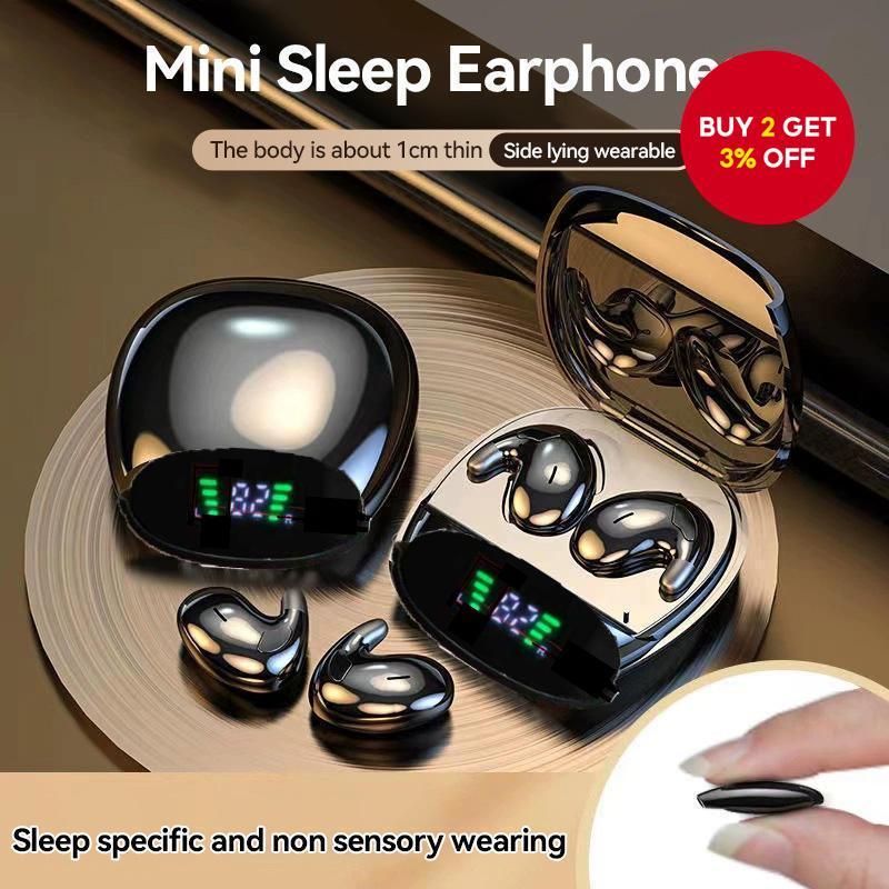 MD558 Sleep Wireless Headphone Earbuds Mini Not In Ear Bluetooth Headset Comfort Light Noise Reducti