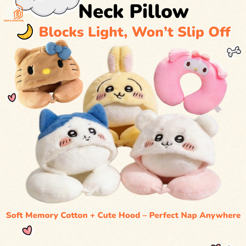 U-shaped Travel Pillow Cloth Memory Cotton Neck Pillow Office Nap Pillow Pillow Car Home Pillow