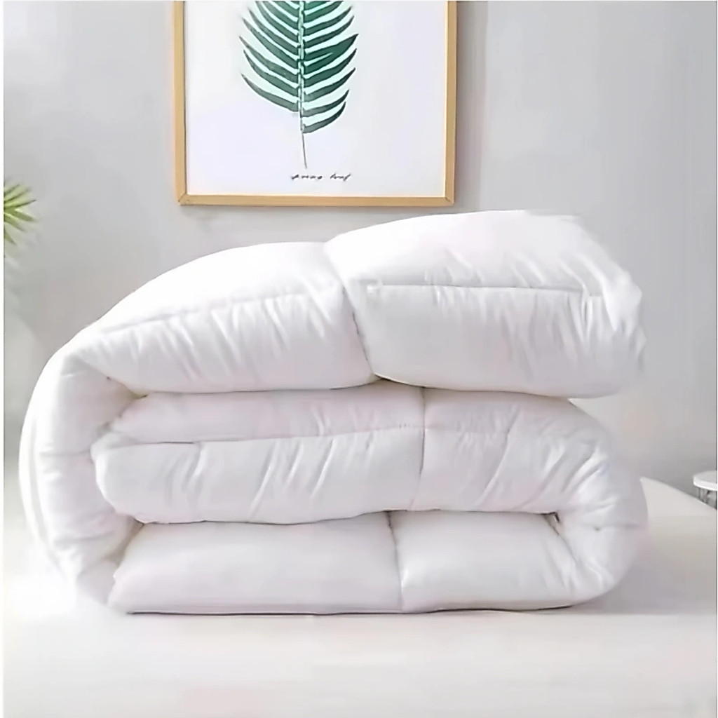 Plain White Duvet Filler Comforter Hotel Quality Double,Queen,King size