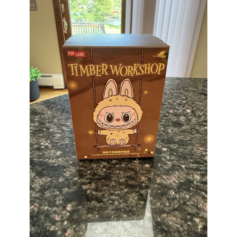POP LAND TIMBER WORKSHOPキーチェーン ラブブ　6種セット Pop Mart Labubu The Monsters Timber Workshop Playing on the Swing